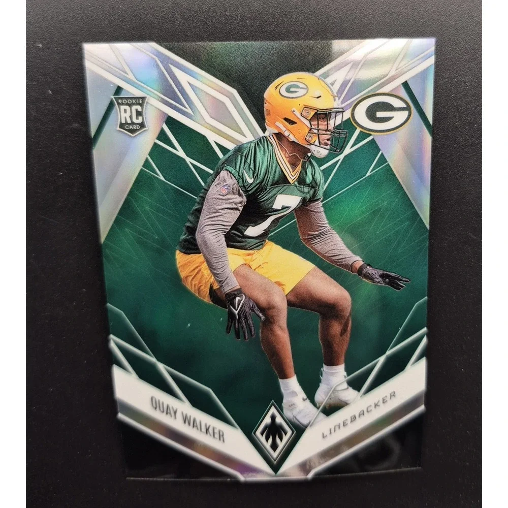2022 Panini Phoenix Quay Walker #176 Green/25 (RC) Green Bay Packers Color Match